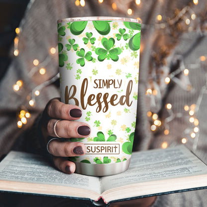 Simply Blessed - Awesome Stainless Steel Tumbler 20oz NUM377