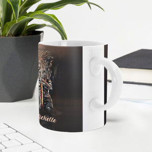 Must-Have Personalized White Ceramic Mug - My Shield Is Jehovah Of Armies NUM396
