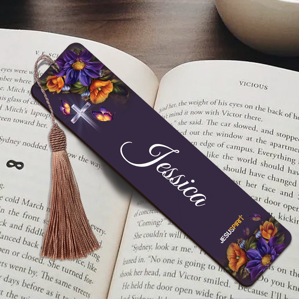 Personalized Wooden Bookmarks - Trust In The Lord With All Thine Heart MH04