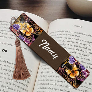 Delight Yourself In The Lord - Lovely Personalized Wooden Bookmarks MH23