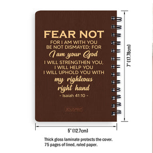 For I Am With You - Awesome Personalized Spiral Journal NUH436